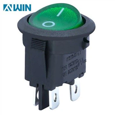 SPST Round Rocker Switch